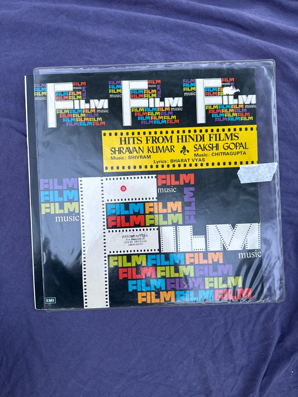 Lp plaat - Hits From Hindi Films - Shravan Kumar, Ophalen, LP, Gebruikt, 12 inch