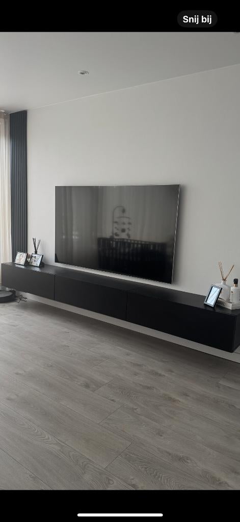 Tv meubel, Huis en Inrichting, Kasten | Televisiemeubels, Ophalen, Zo goed als nieuw, 200 cm of meer, Minder dan 100 cm