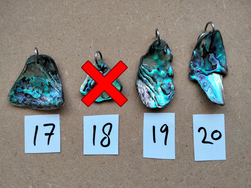 abalone hangers deel 5, Ophalen, Overige kleuren, Overige materialen