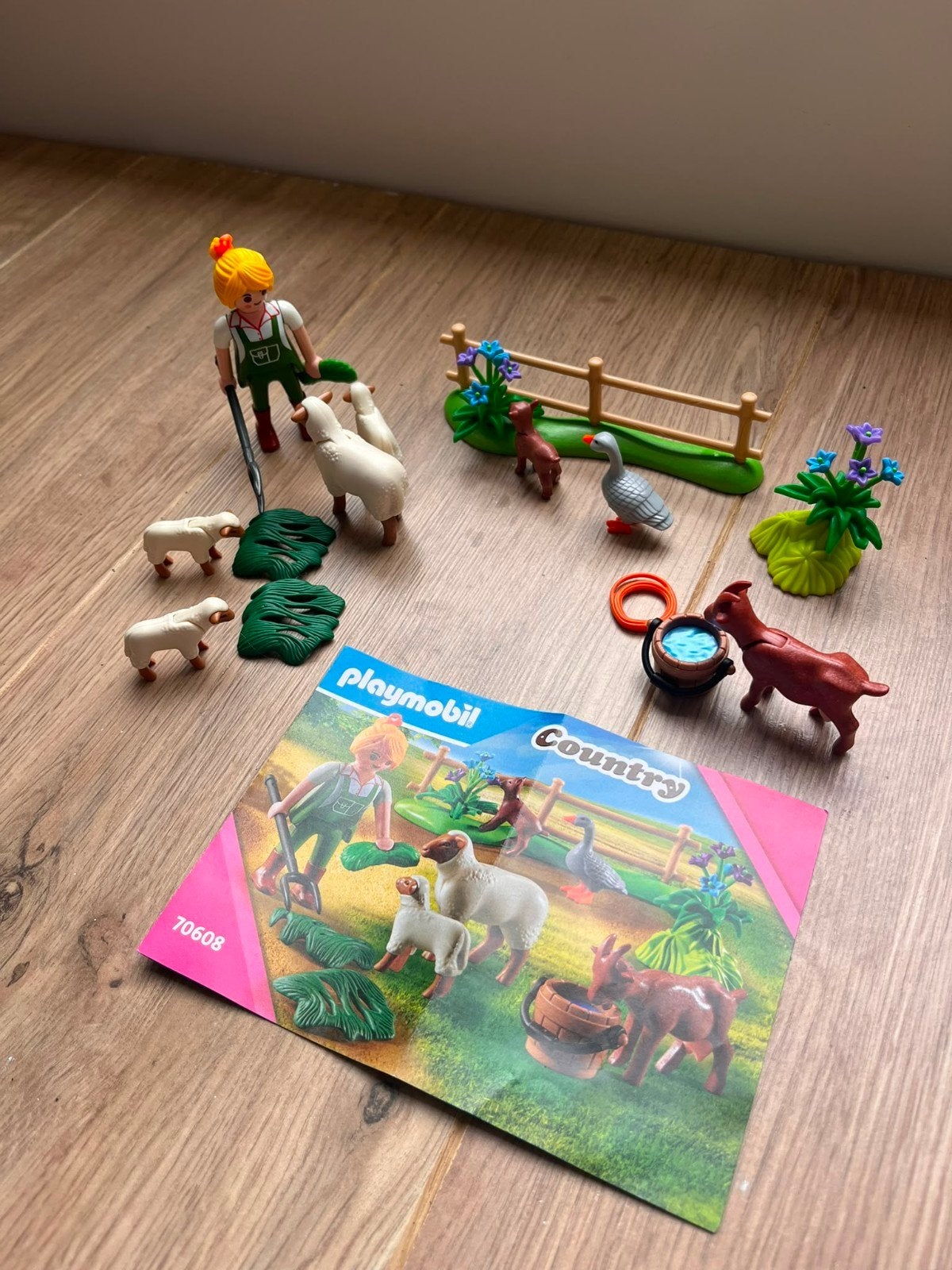 Playmobil set, country, schaapsherder, Playmobil, Kinderen en Baby's, Speelgoed | Playmobil, Ophalen of Verzenden, Zo goed als nieuw