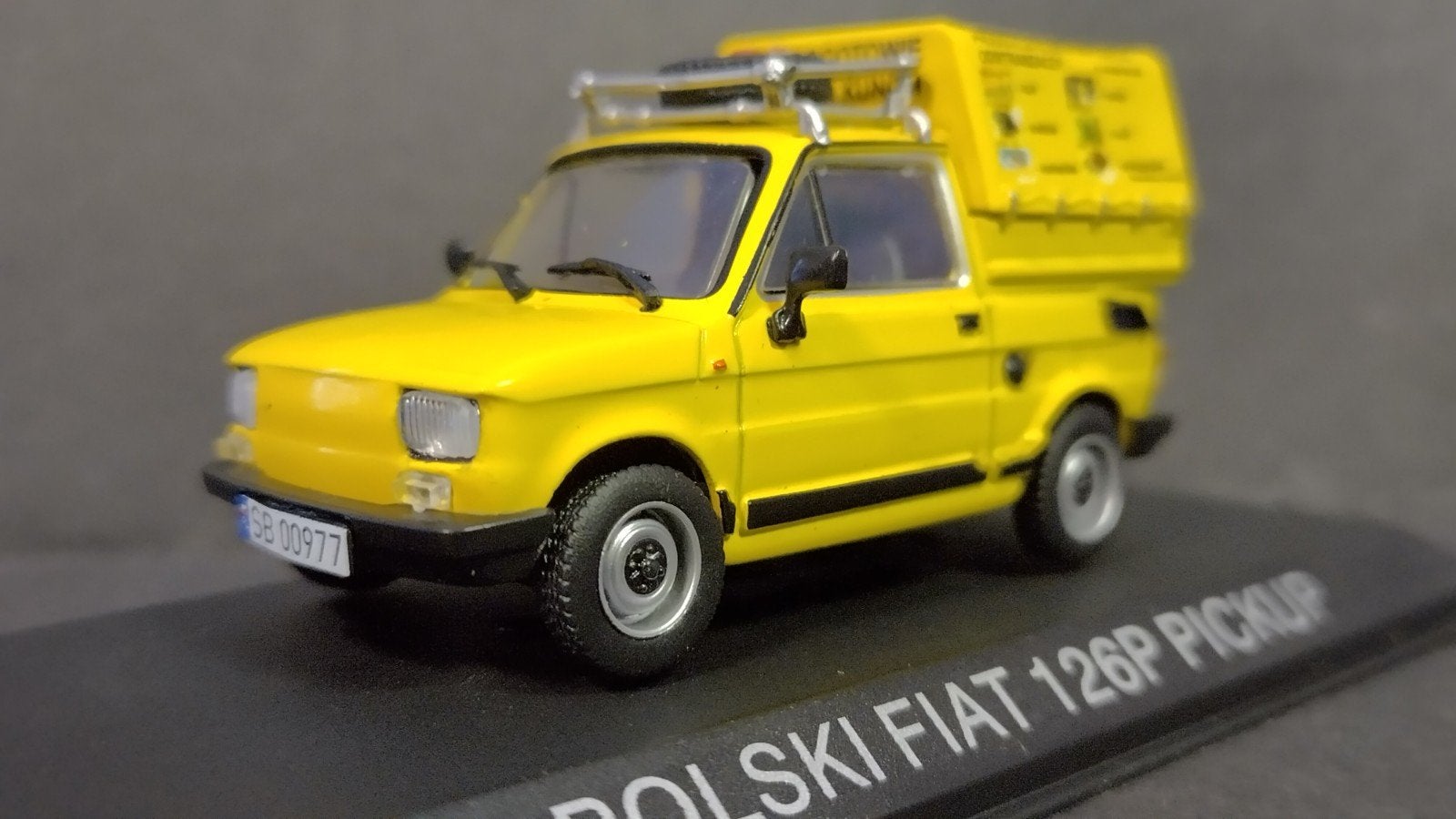 Fiat 126 p Polski Pick Up 1:43 Maluch Collection Pol, Overige merken, Auto, Verzenden, .