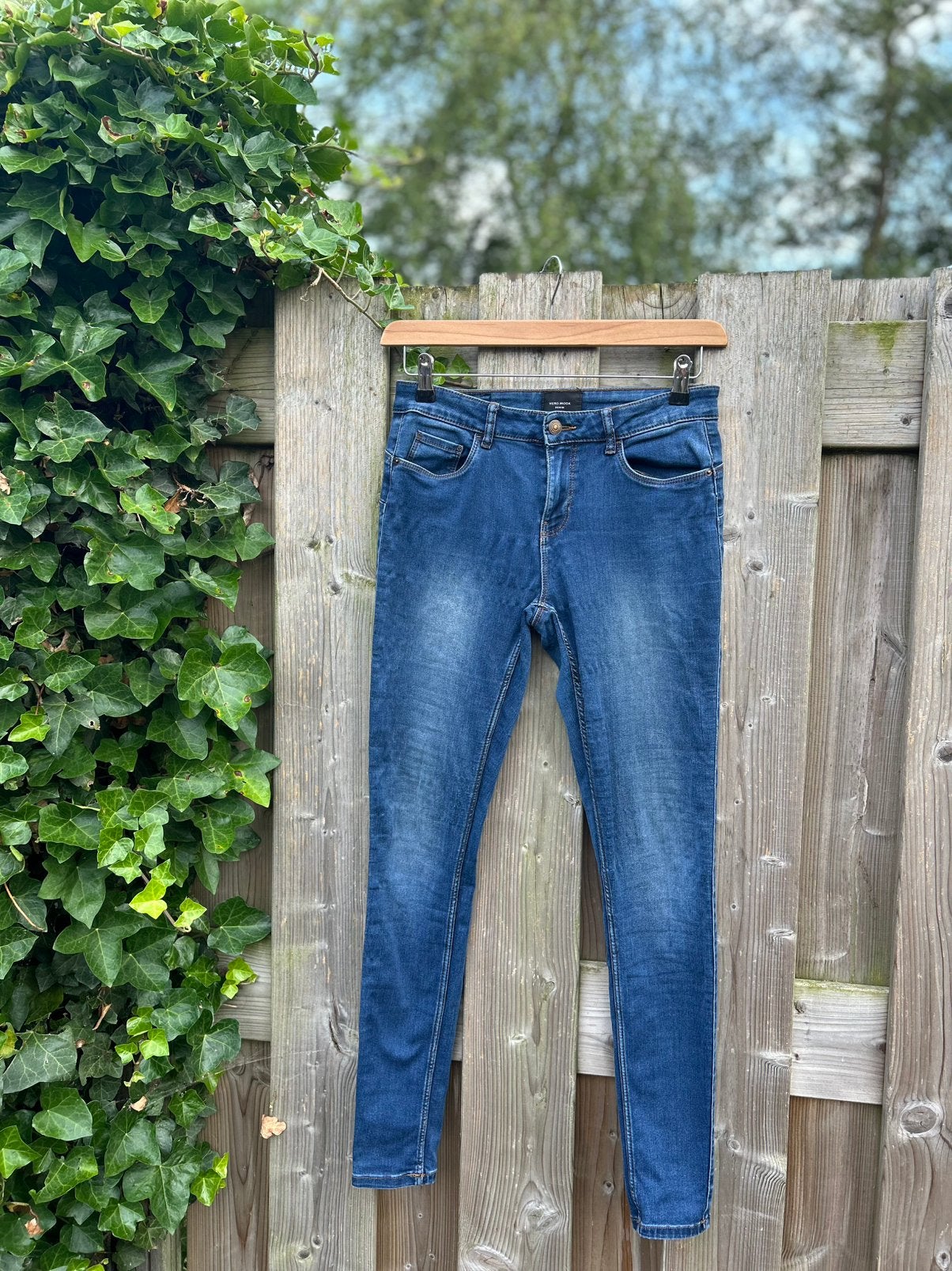 Vero Moda skinny jeans – maat W27/L32, Ophalen of Verzenden, Zo goed als nieuw, Blauw, W27 (confectie 34) of kleiner