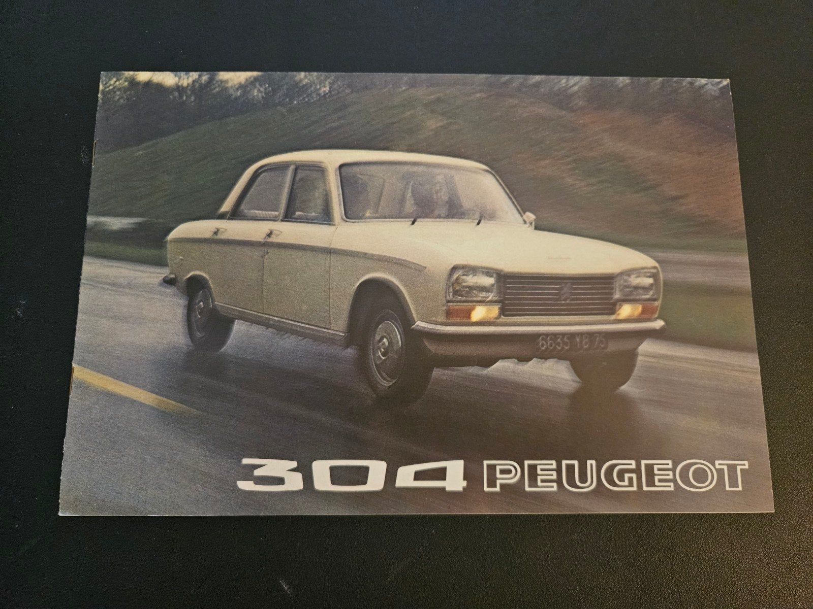 Brochure Peugeot 304 1973, Ophalen of Verzenden, Zo goed als nieuw, Peugeot