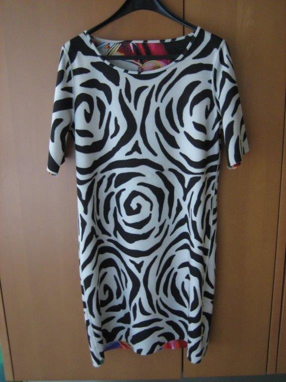 Zeer aparte reversible jurk LIZZY & COCO maat L snazzeys, Overige kleuren, Verzenden, Maat 42/44 (L), Nieuw