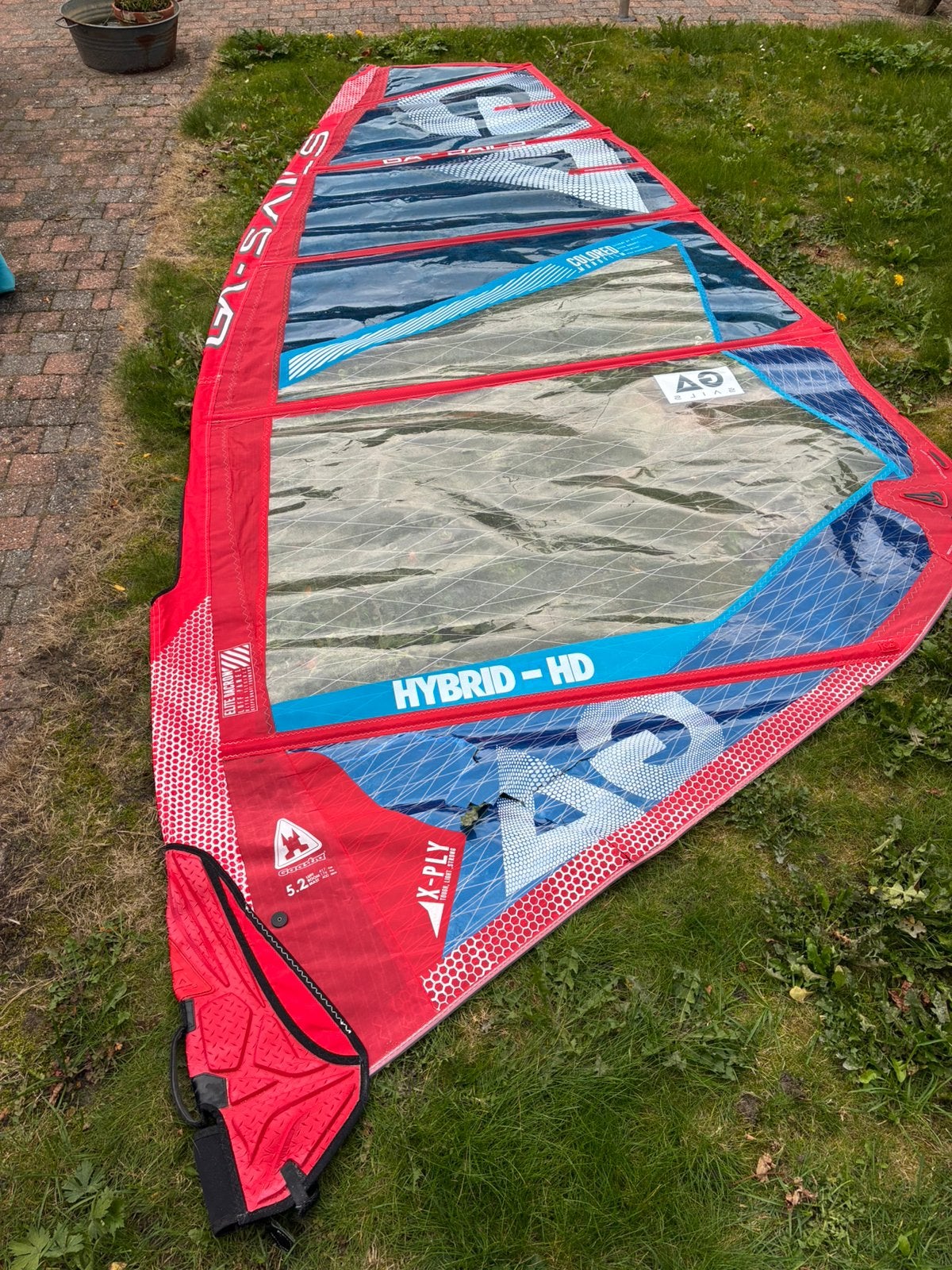 GA HYBRID 5.2 Met schade, Watersport en Boten, Ophalen, Gaastra, 5 tot 6.5 m², Zeil