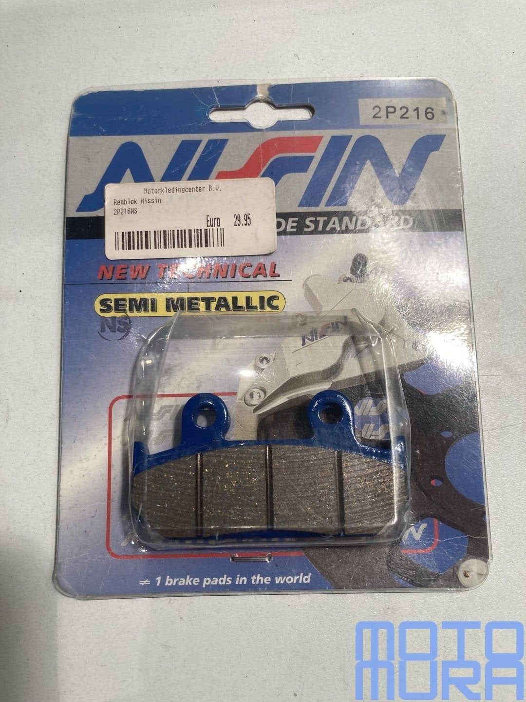 Nissin 2P216 remblokken set Honda CBR 250 400 600 Africa twi, -, -, Nieuw, Ophalen of Verzenden
