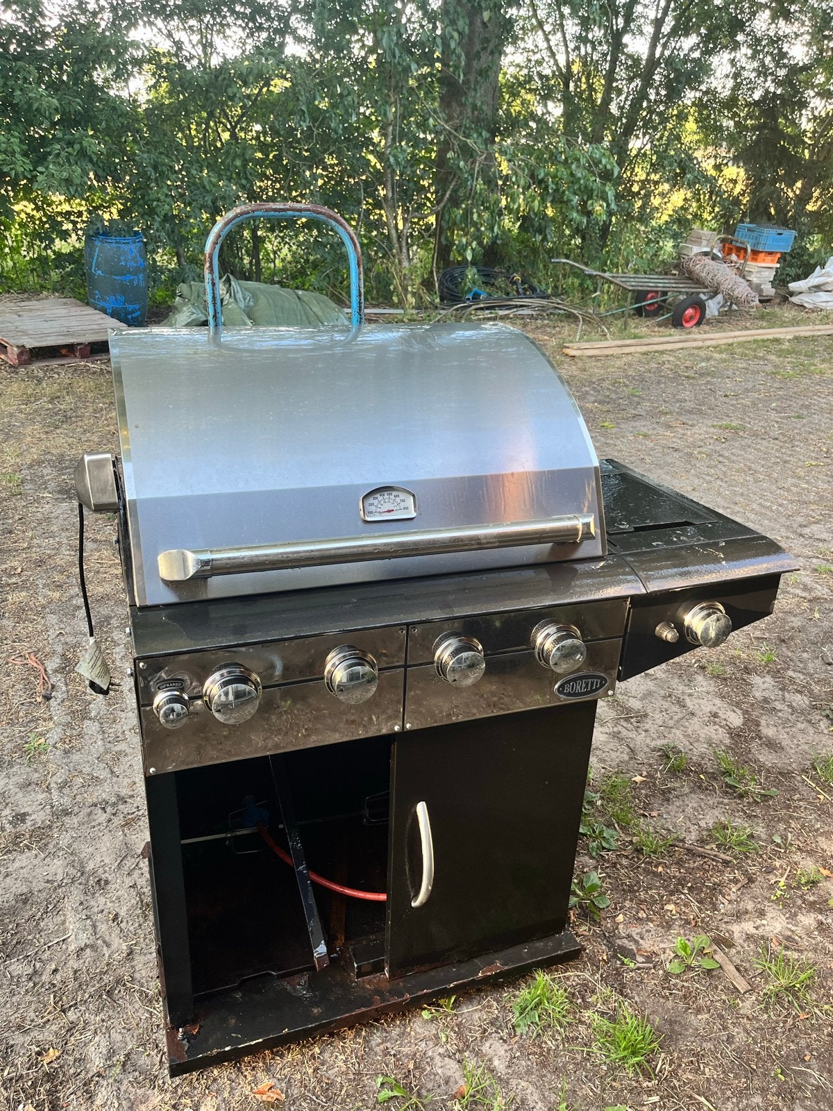 Boretti BBQ - Opknapper, Ophalen, Gebruikt