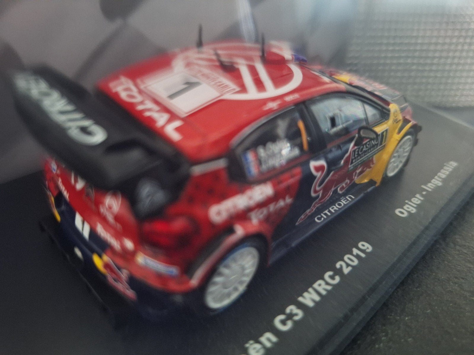 Citroën C3 #1 WRC Rally Monte Carlo Schaal 1:43, Overige merken, Atlas, Auto, Atlas