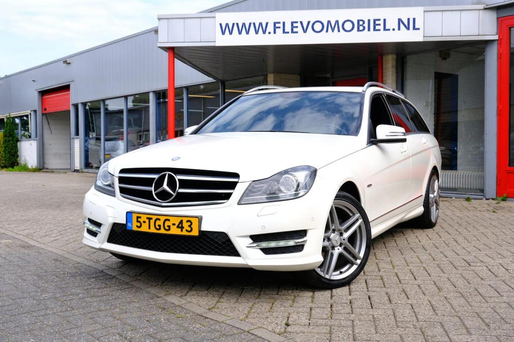 Mercedes-Benz C-klasse Estate 180 AMG Ambition Aut. Xenon|Le, Auto's, Automaat, Achterwielaandrijving, Euro 6, 1445 kg