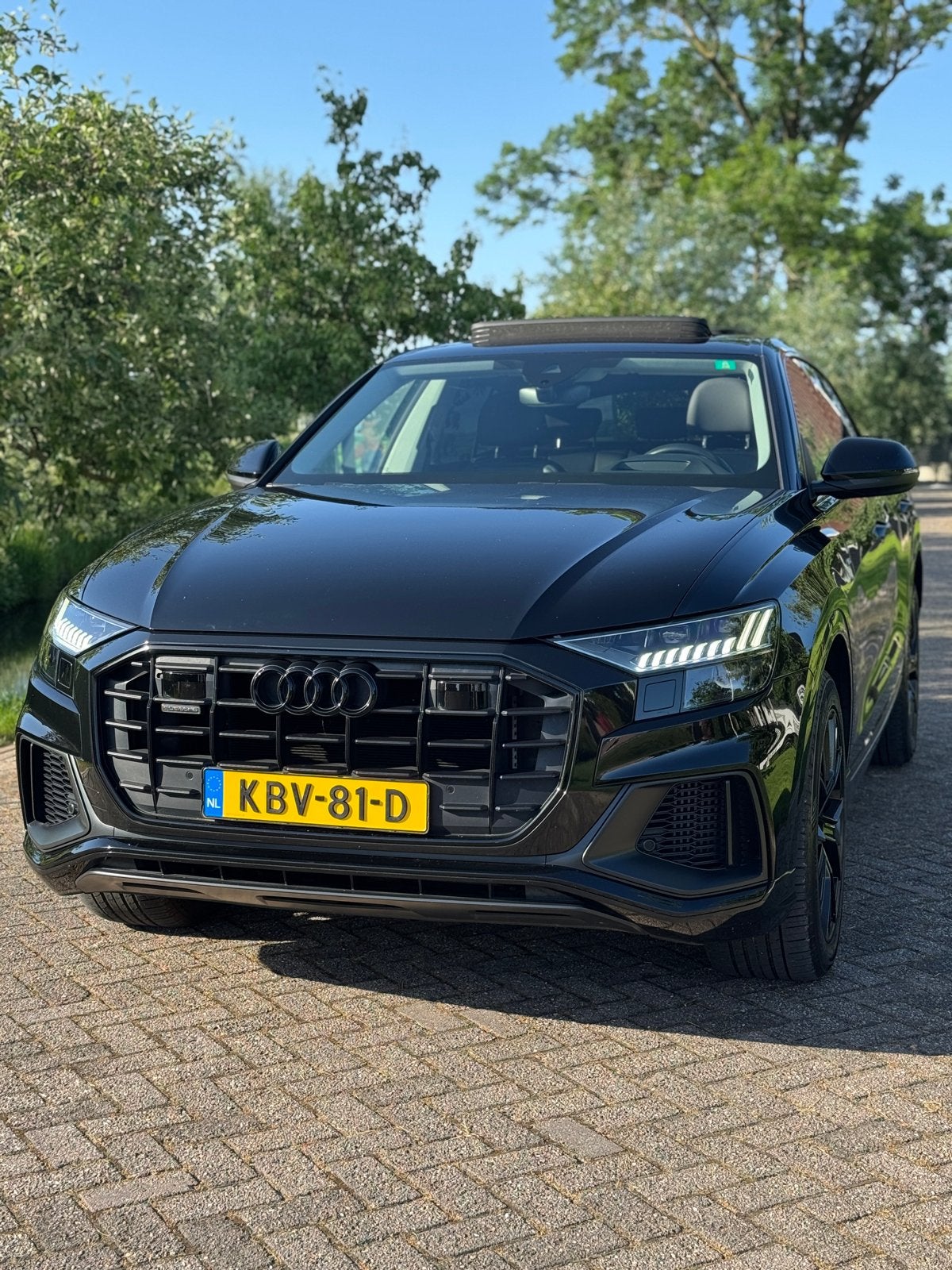 Audi Q8 55 TFSI e quattro 381PK | FULL OPTIONS | DEALER OH, Auto's, Audi, Automaat, 2995 cc, Q8, Plug-in hybride