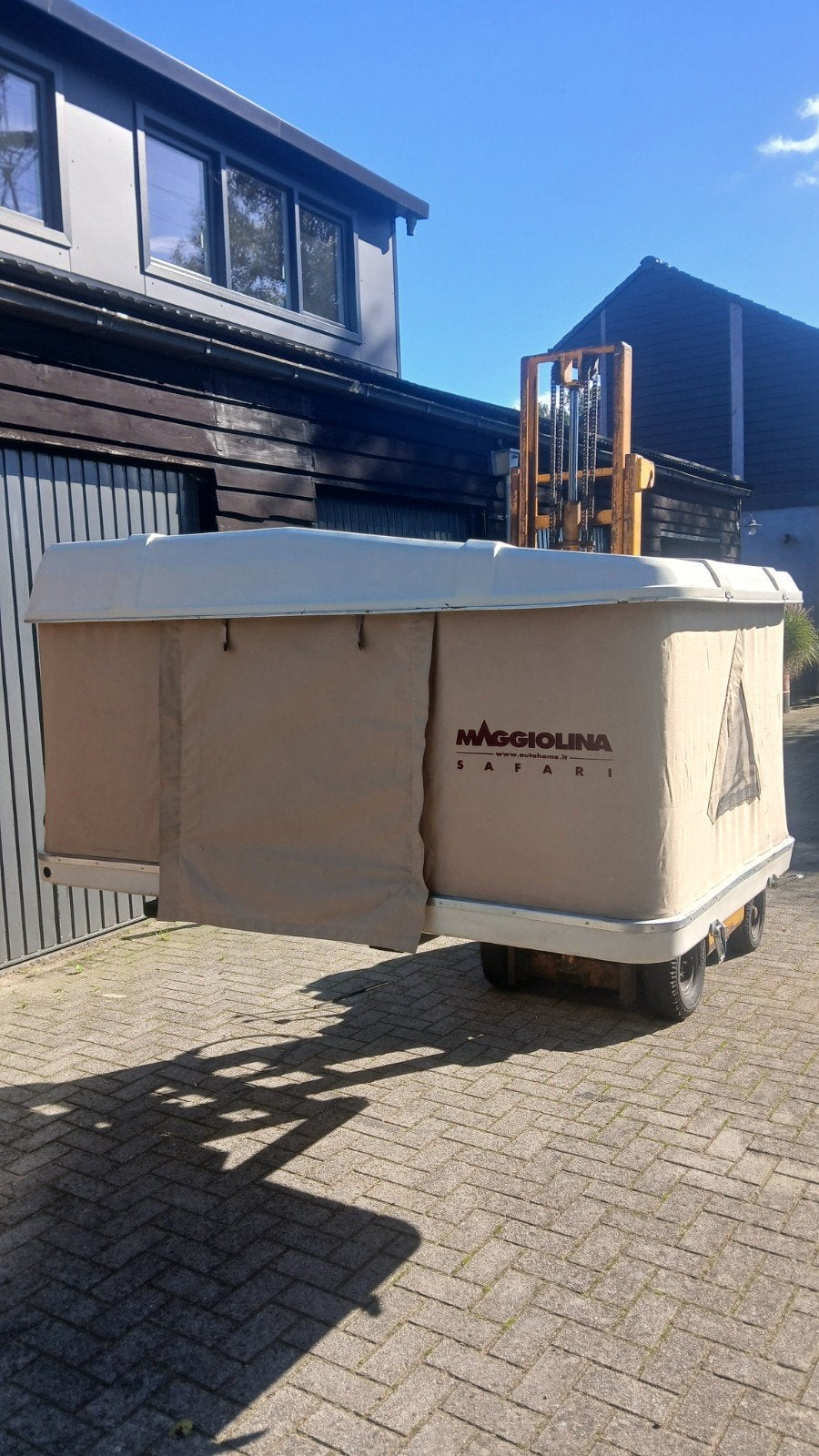Maggiolina Safari daktent, Ophalen, Zo goed als nieuw, Tot en met 2