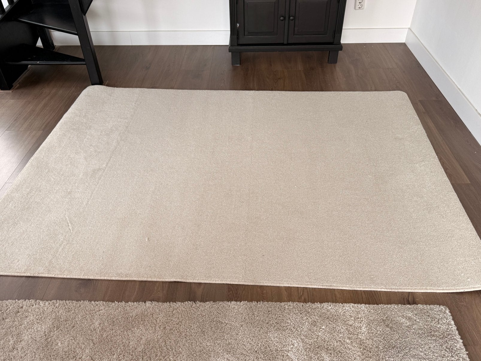 tapijt, Huis en Inrichting, Stoffering | Tapijten en Kleden, Ophalen, Beige, 150 tot 200 cm, Vierkant