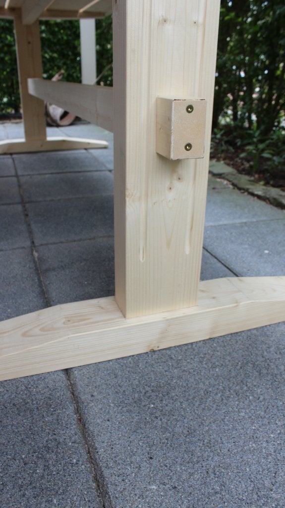 Foto 7 van Houten tuintafel