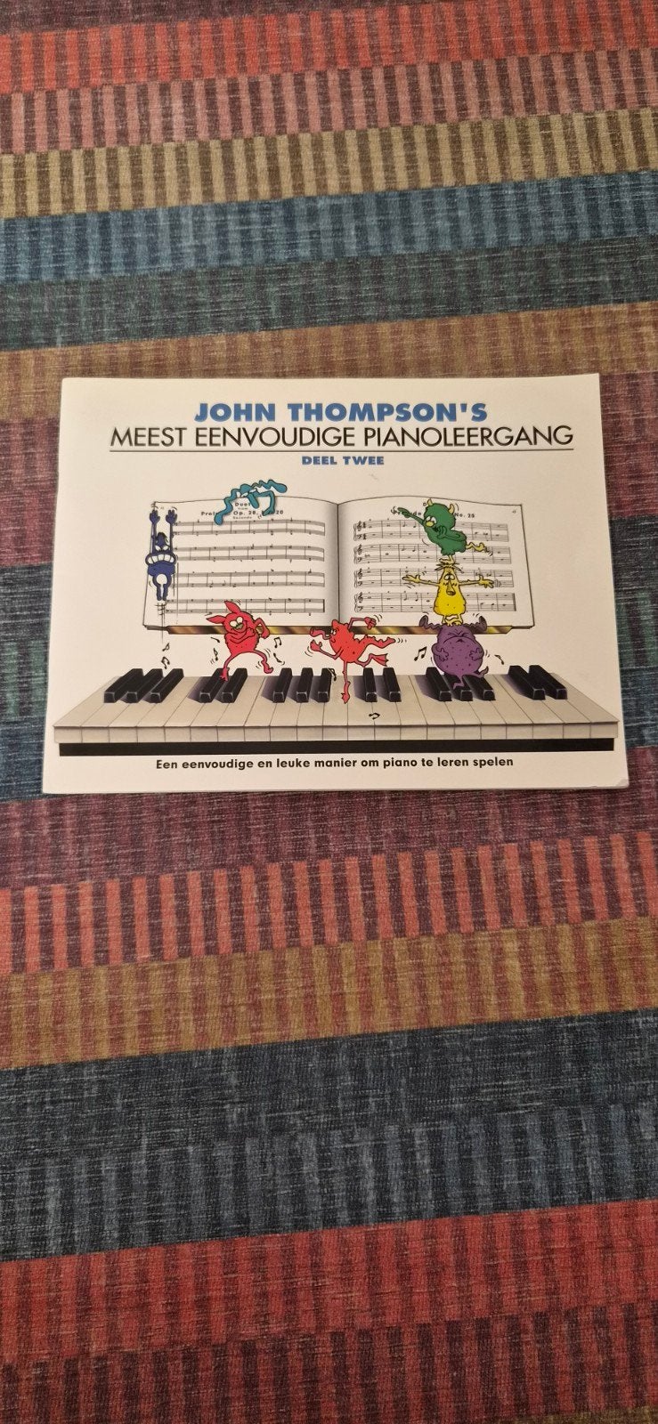 John Thompson's Meest Eenvoudige Pianoleergang Deel Twee, Muziek en Instrumenten, Bladmuziek, Ophalen of Verzenden, Les of Cursus