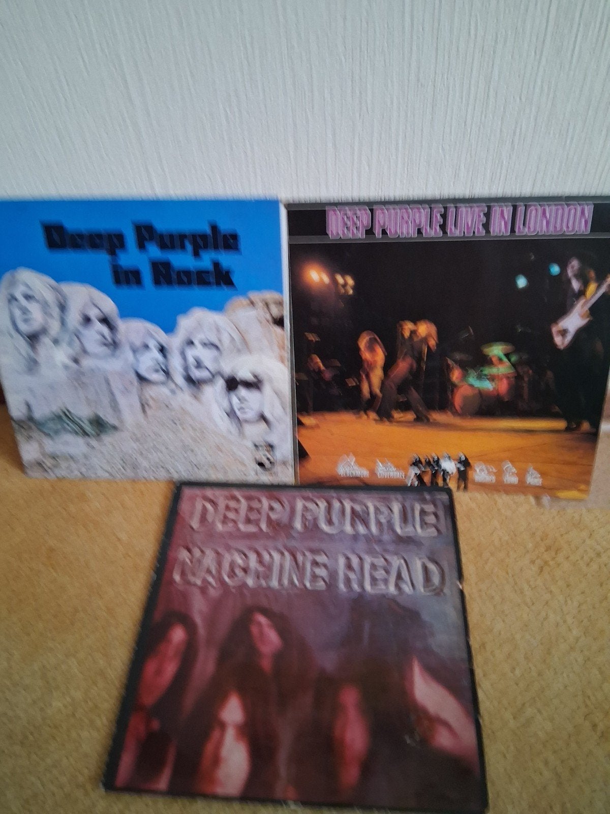 Deep Purple Vinyl LP Collectie: In Rock, Live in London, Mac, Progressive, Gebruikt, Ophalen of Verzenden, 1970 - 1979