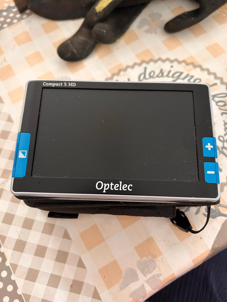 Elektronische loep Optelec HD 5, Ophalen, Zo goed als nieuw, Vergrootglas of Loep