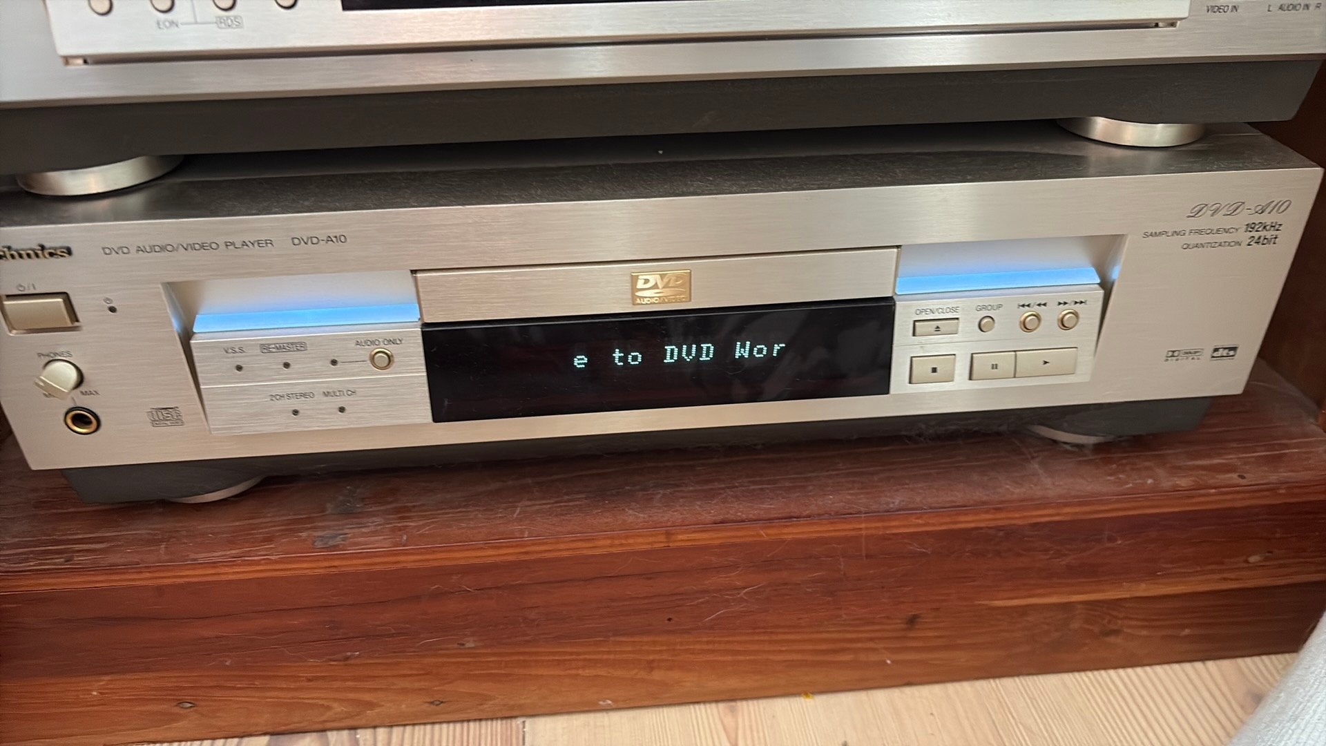 Technics dvd speler dvd a10, Ophalen, Zo goed als nieuw, Dvd-speler, Overige merken
