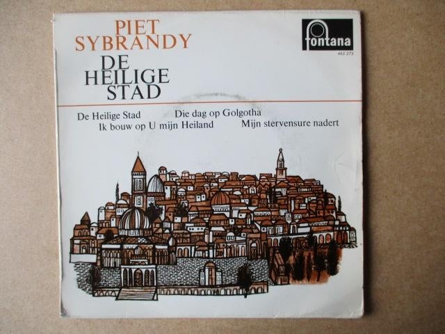 s5561 piet sybrandy - de heilige stad, Cd's en Dvd's, Vinyl Singles, Gebruikt, Single, Overige genres, 7 inch, Ophalen