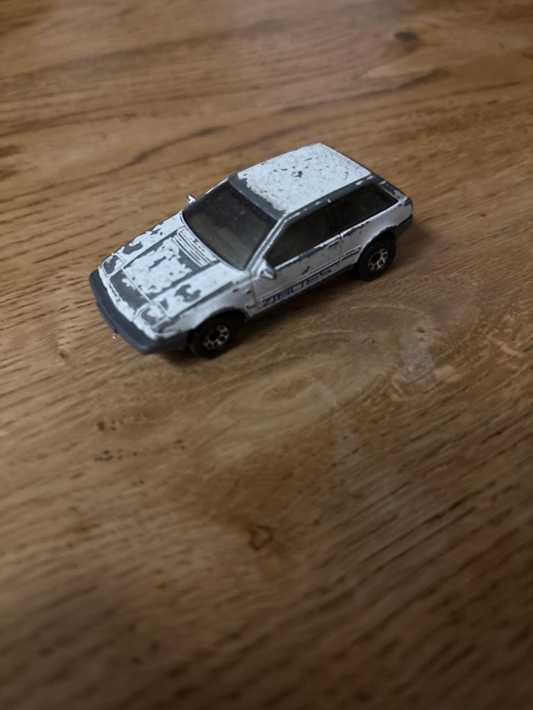 Matchbox Volvo 480 ES - Vintage Speelgoedauto, Hobby en Vrije tijd, Modelauto's | 1:43, Ophalen of Verzenden, Gebruikt, Auto, Matchbox