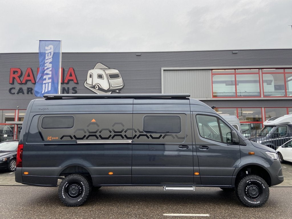 Frankia Yucon 7.0 GD 4x4 K-Peak Crossover, Buscamper of Camperbus, Ringverwarming, Tot en met 2, 6 tot 7 meter