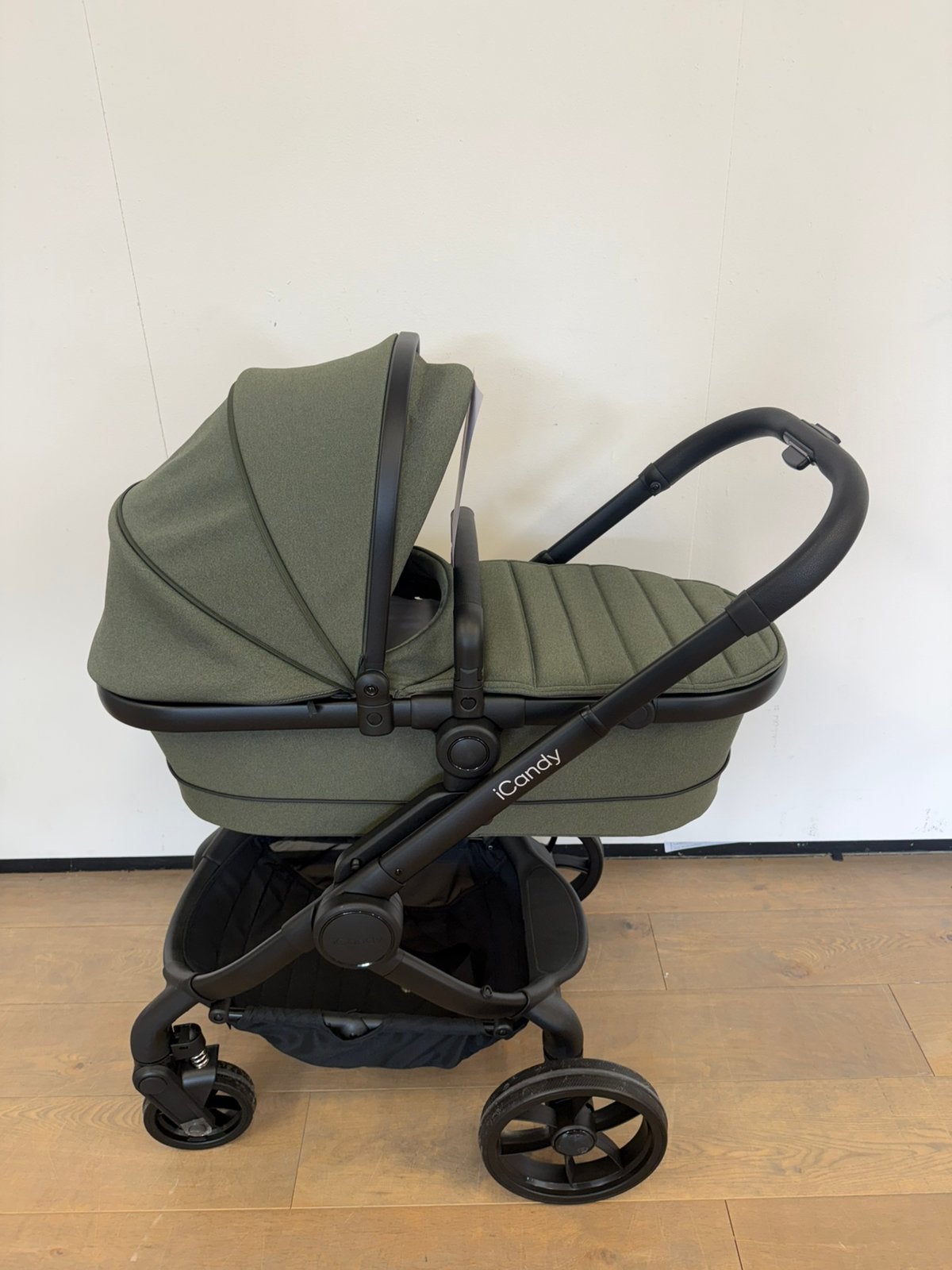 ICandy Peach 7 - 2 in 1 kinderwagen - Ivy, Ophalen, Zo goed als nieuw, Regenhoes