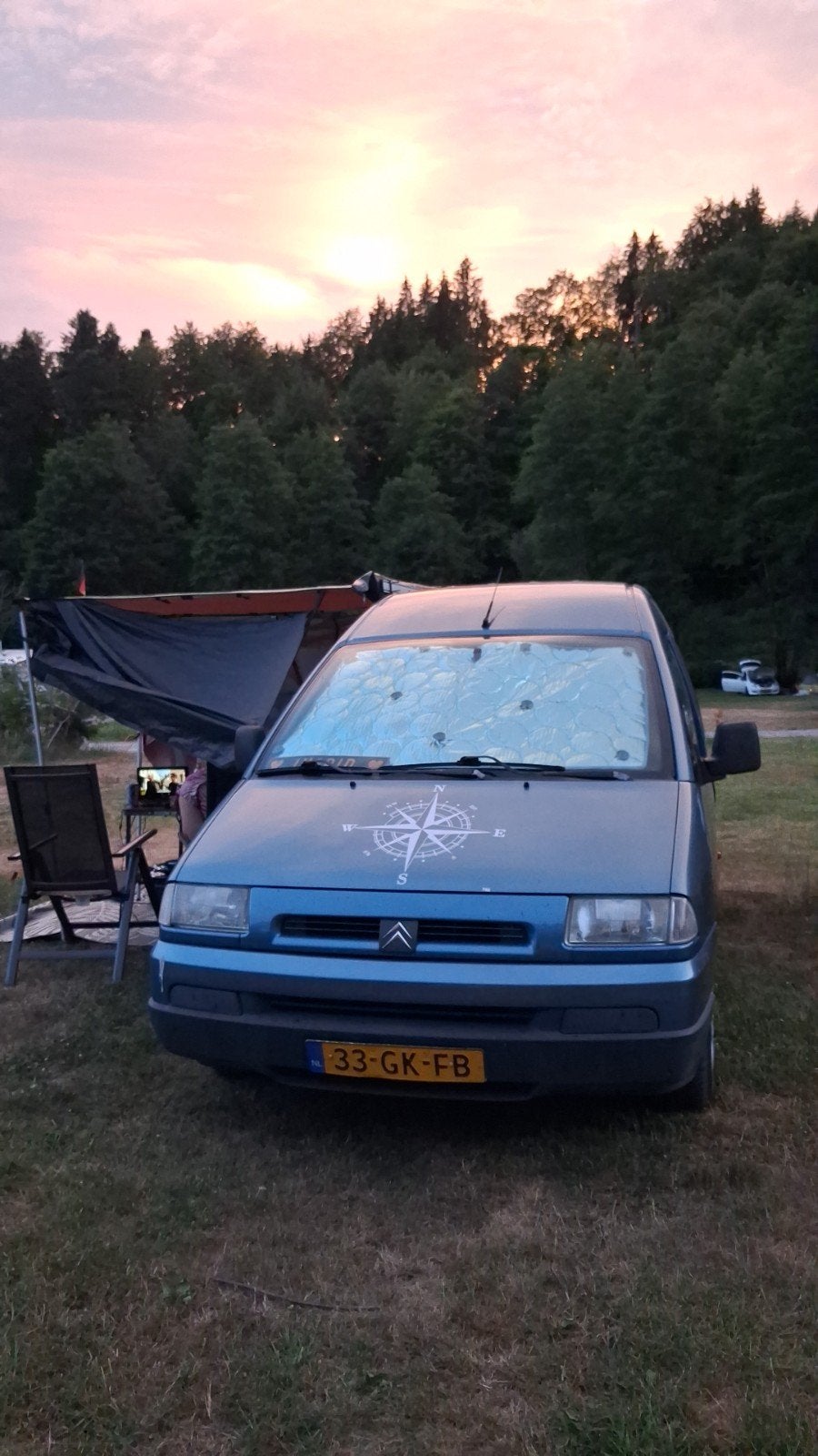Citroën Jumpy Combi 2.0 16V Combi MINI CAMPER!!!, Auto's, Voorwielaandrijving, Blauw, Handgeschakeld, Particulier
