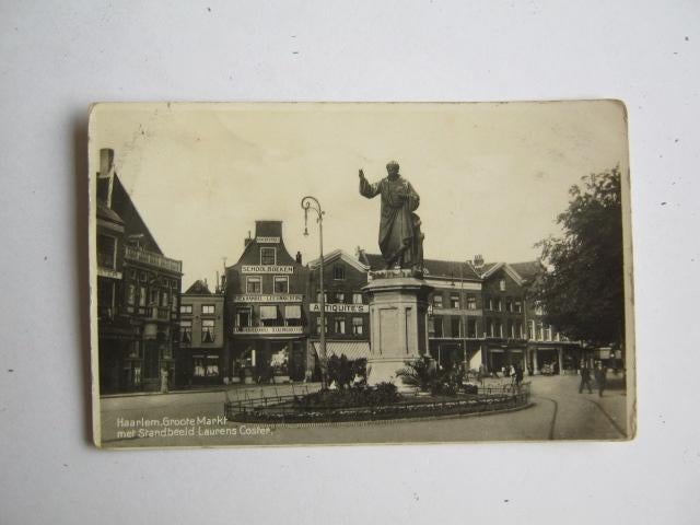 Ansichtkaarten Nederland, TC 4-111 "Groote Markt"1933, Verzenden, 1920 tot 1940, Gelopen, Noord-Holland