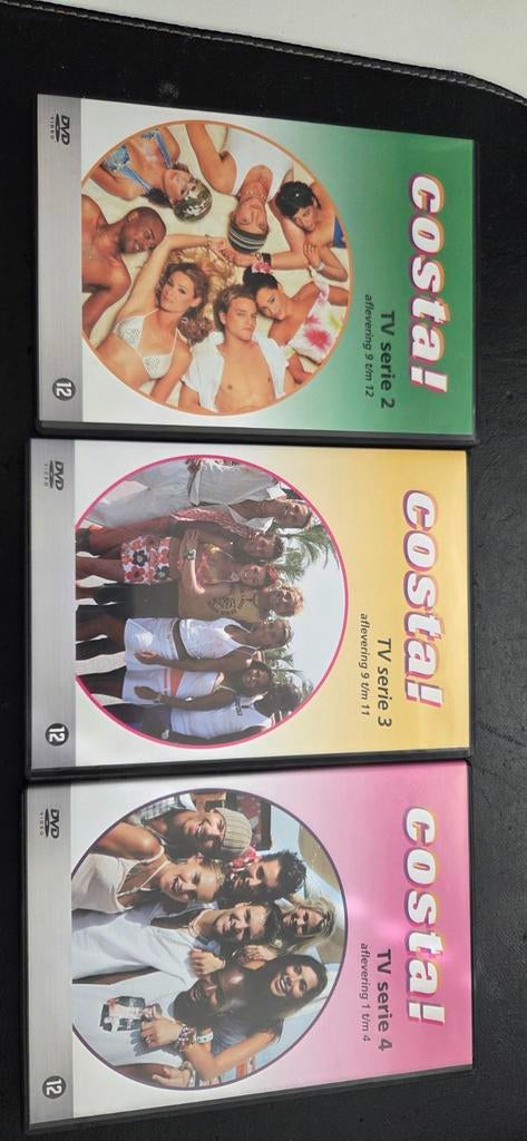 Costa! TV serie 2, 3 en 4 DVD's, Cd's en Dvd's, Dvd's | Tv en Series, Alle leeftijden, Ophalen of Verzenden, Zo goed als nieuw
