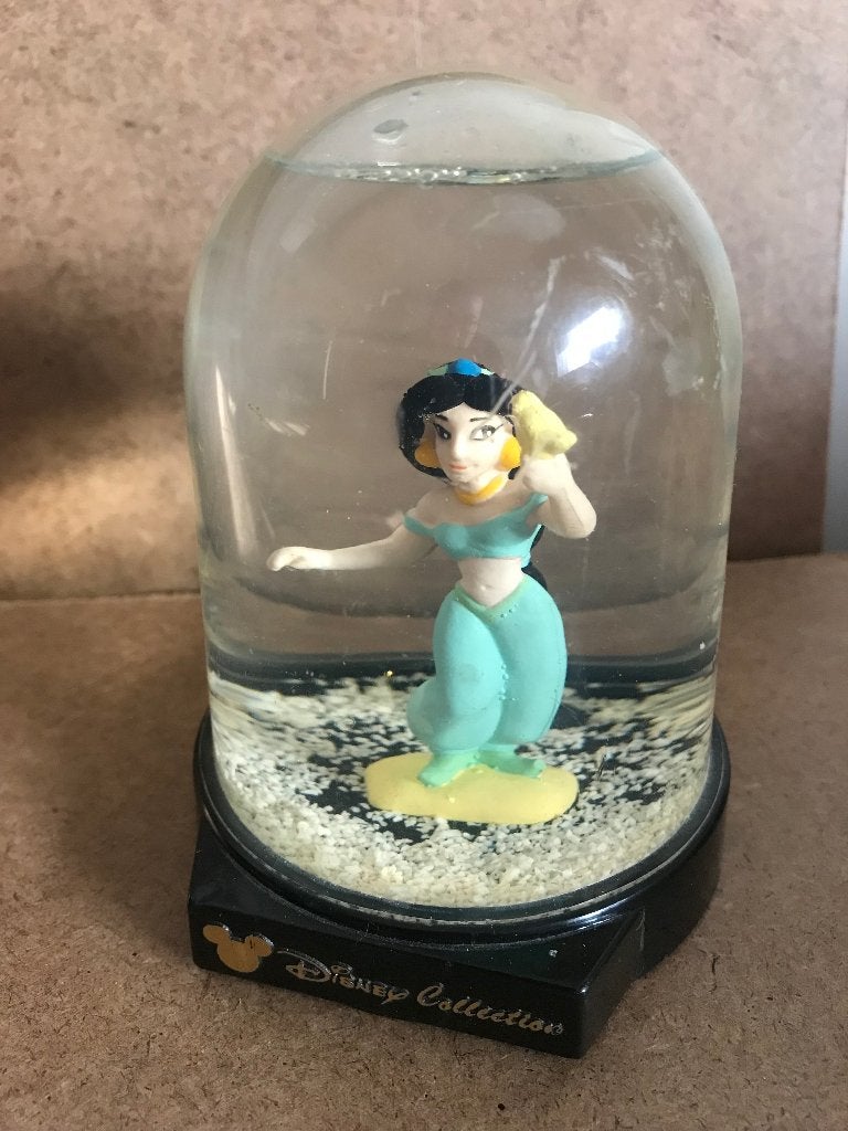 Aladdin Jasmine Jasmin sneeuwbol disney, Ophalen of Verzenden, Gebruikt
