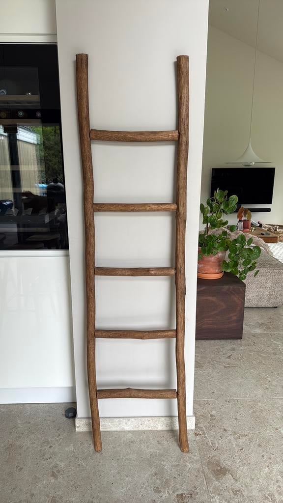 Decoratie ladder, Huis en Inrichting, Woonaccessoires | Wanddecoraties, Ophalen, Zo goed als nieuw