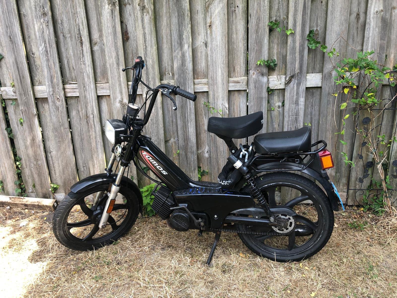Tomos A35 zwart met zitje achterop, Ophalen, Gebruikt