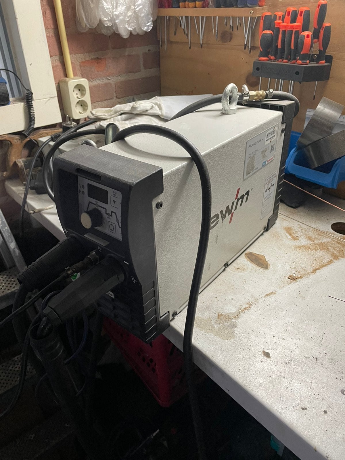 Ewm picotig puls dc met 20 l argon, Ophalen, Zo goed als nieuw, 150 tot 250 ampère, Tig
