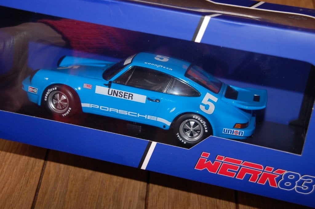 1:18 PORSCHE 911 RSR UNSER #5 WERK83 WRH, Verzenden, Zo goed als nieuw, Auto, Overige merken