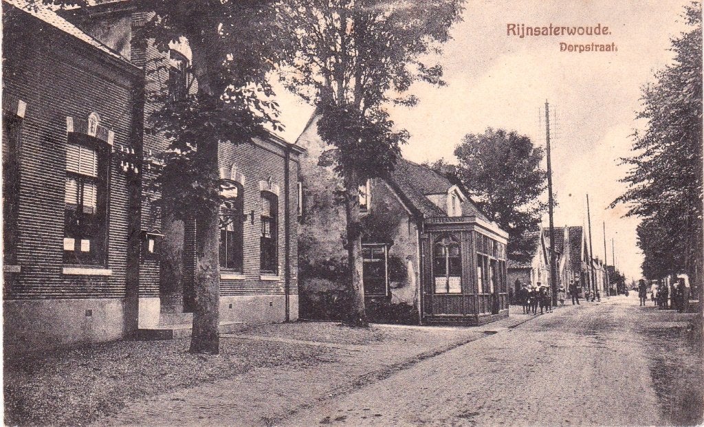 RIJNSATERWOUDE DORPSTRAAT, Ophalen of Verzenden, Voor 1920, Noord-Brabant
