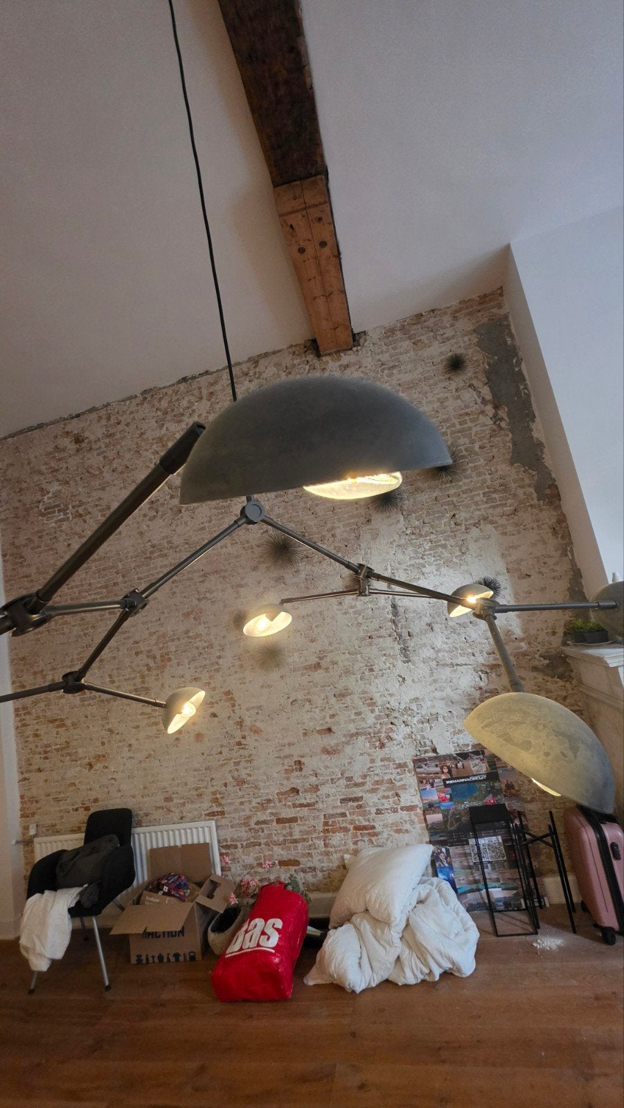 101 Copenhagen Drop Kroonluchter - Modern Design, Ophalen, Modern, Scandinavisch, Industrieel, Overige fittingen, Zo goed als nieuw