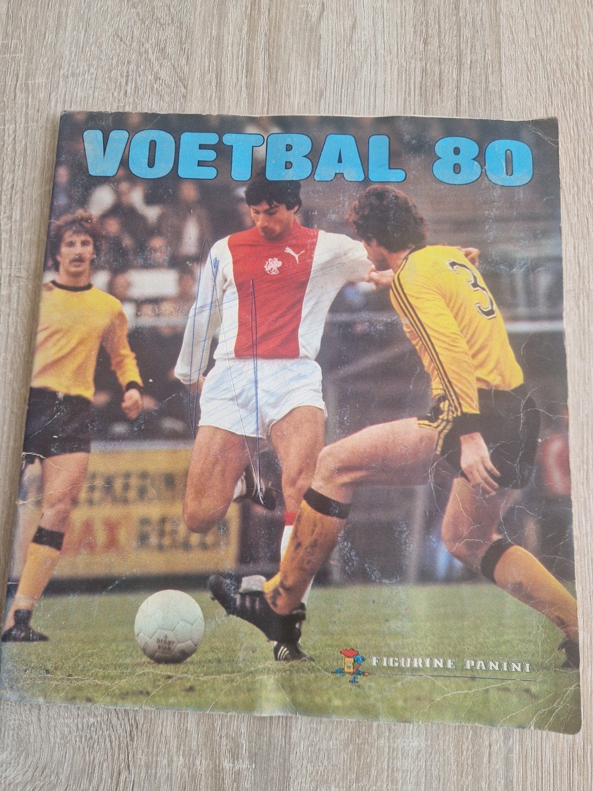 Panini Voetbal 80 Stickerboek - MVV, Vitesse, Eredivisie, Ophalen of Verzenden, Gebruikt, Boek of Poster