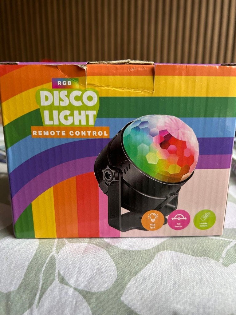 Disco licht, Muziek en Instrumenten, Licht en Laser, Ophalen of Verzenden, Zo goed als nieuw, Licht, Kleur