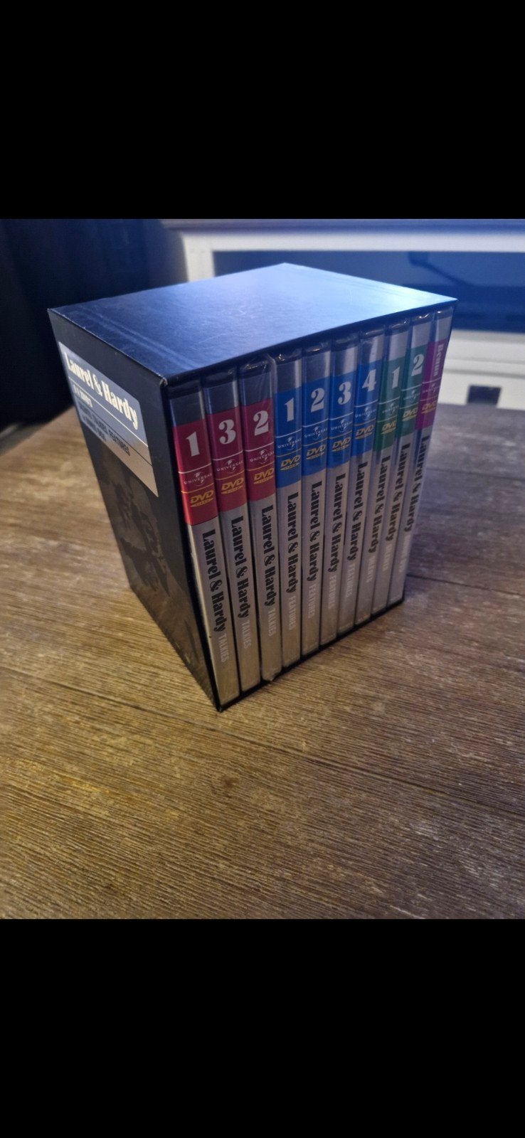 Laurel & Hardy Boxset GESEALD!, Klassieker, Alle leeftijden, Inclusief doosje, Ophalen of Verzenden