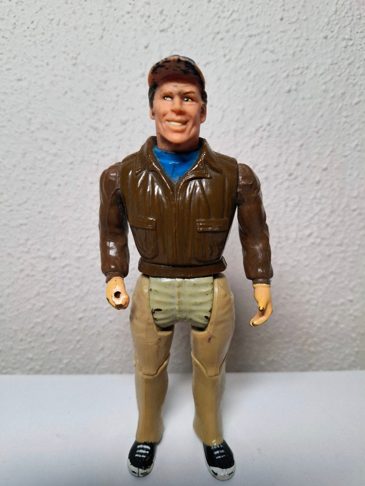Vintage Galoob Toys 1983 | The A-Team - Murdock Figure 15 cm, Verzamelen, Ophalen of Verzenden, Gebruikt, Tv, Actiefiguur of Pop