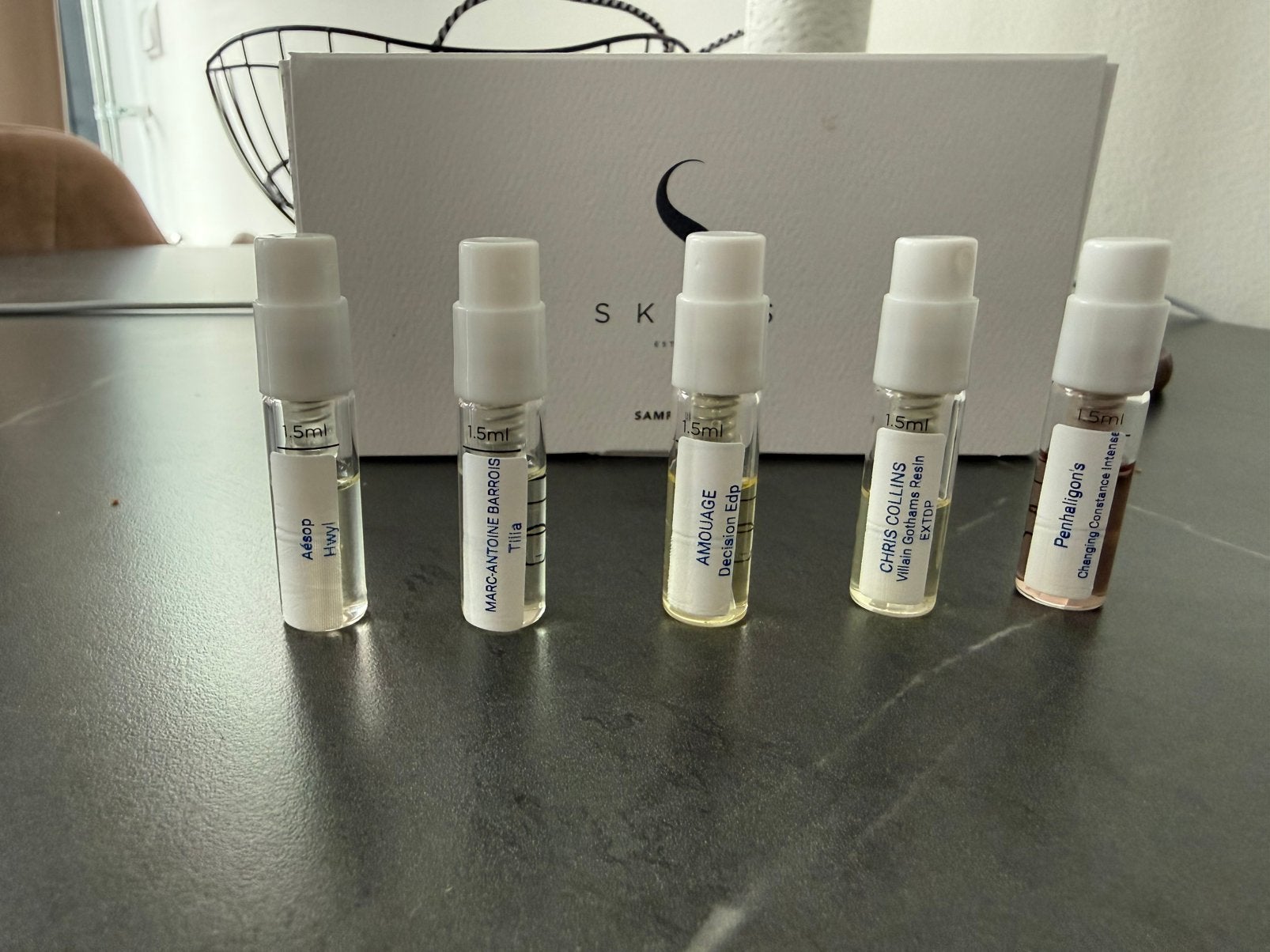 Skins Sample Set – Niche Parfum, Ophalen of Verzenden, Zo goed als nieuw