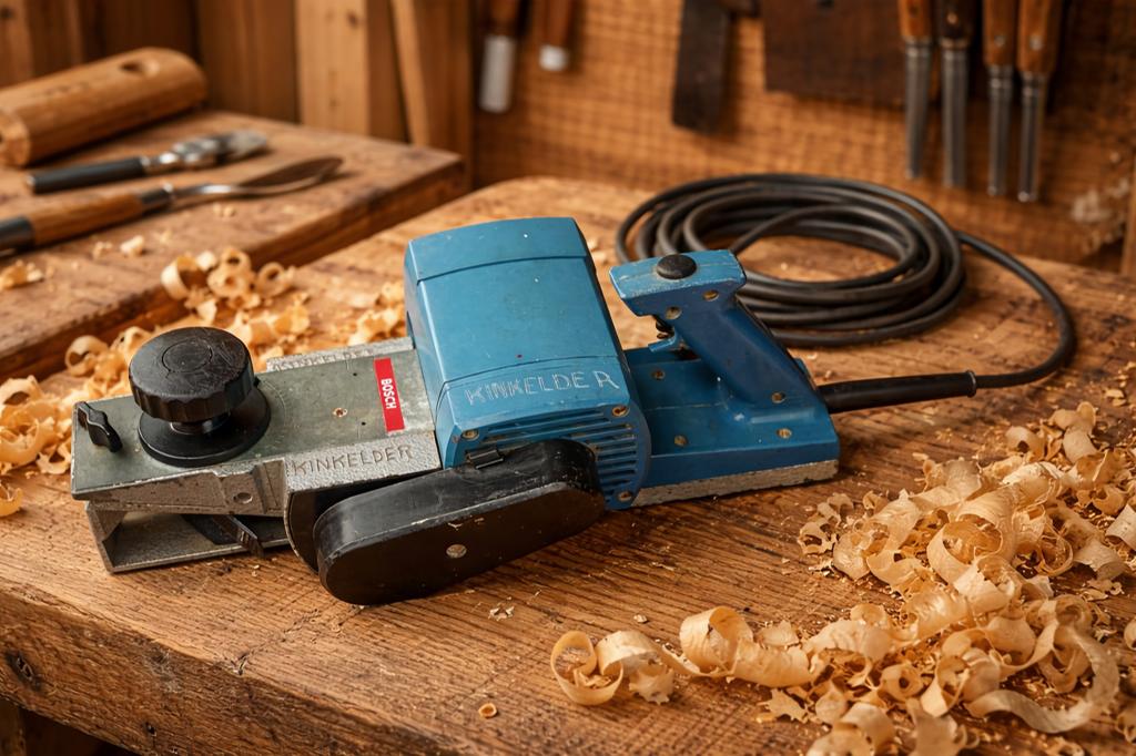 Bosch Professional schaafmachine, Doe-het-zelf en Verbouw, Schaafmachines, Ophalen, Gebruikt, Elektrisch
