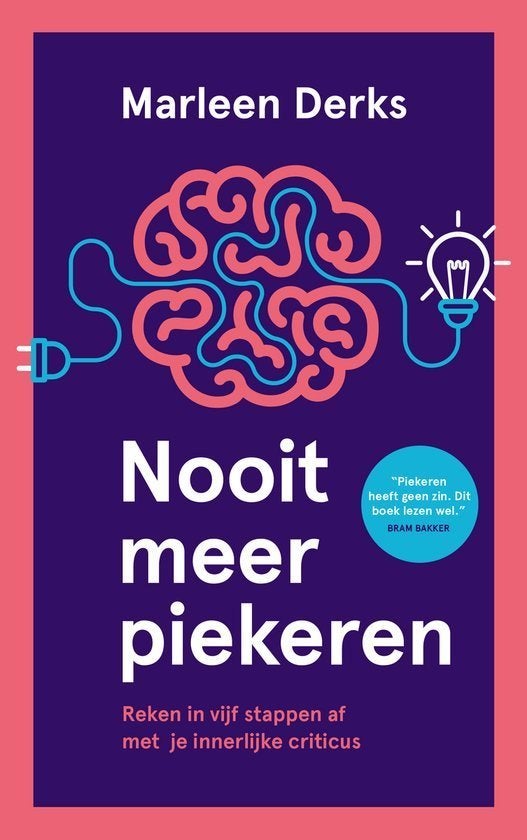 Nooit meer piekeren Auteur:  Marleen Derks Prijs 7,00, Sociale psychologie, Marleen Derks, Ophalen of Verzenden, Zo goed als nieuw