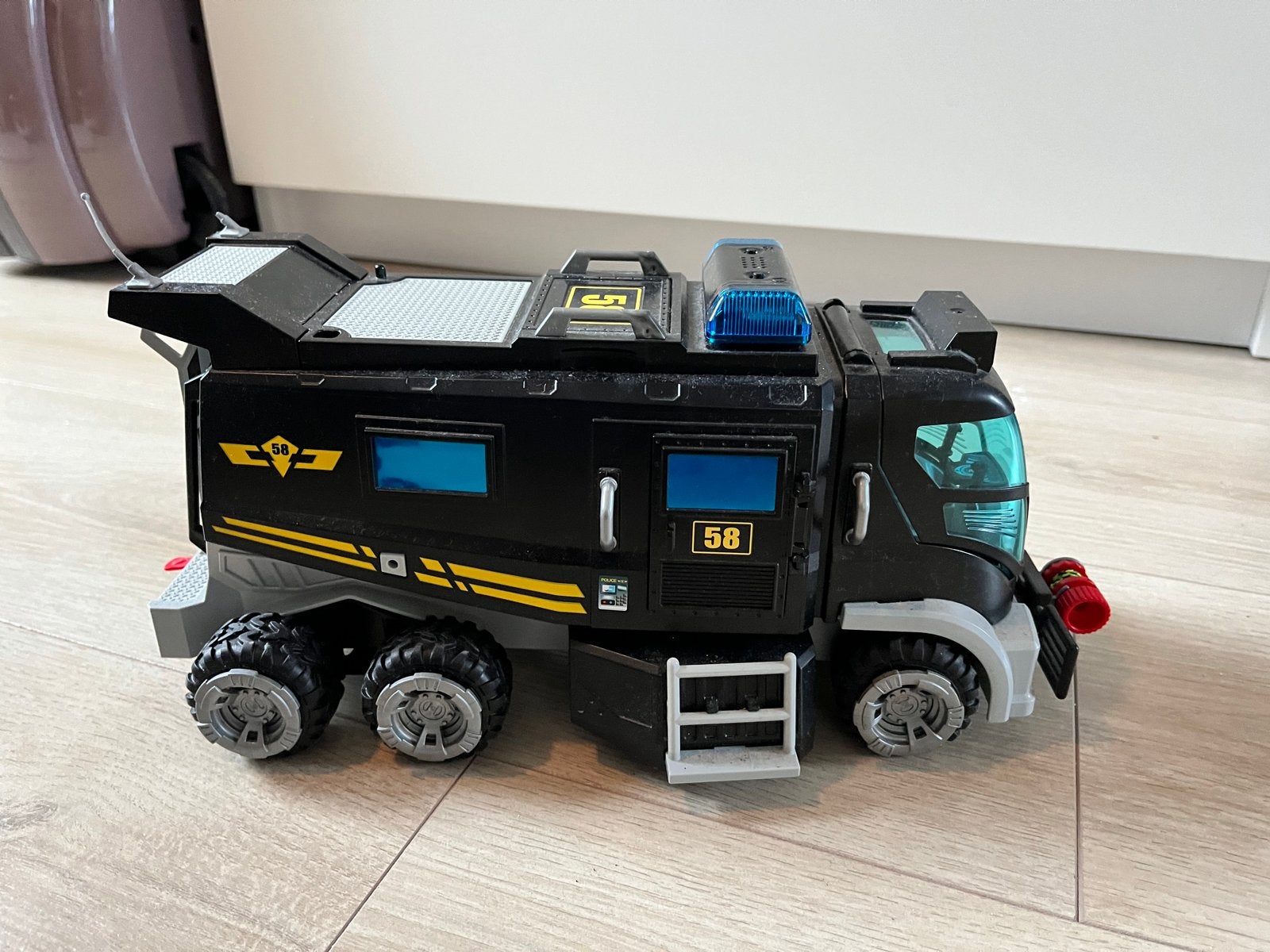 Playmobil City Action SIE-truck 9360 met Licht en Geluid, Kinderen en Baby's, Speelgoed | Playmobil, Ophalen of Verzenden, Zo goed als nieuw
