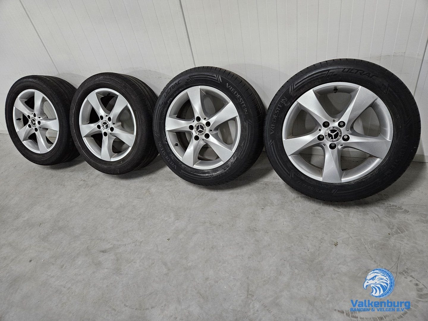 5-6mm! Originele Mercedes Vito V-Klasse W447 17 inch velgen