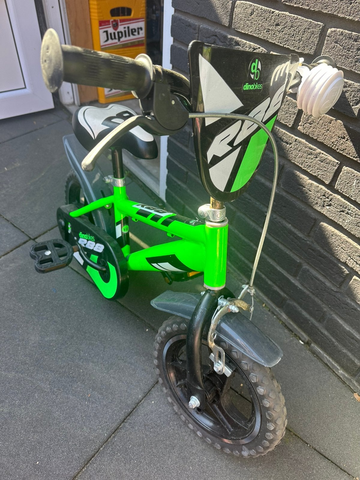 Stoere kinderfiets dinobikes 12 inch, Ophalen, Zo goed als nieuw