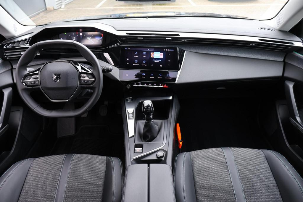 Peugeot 308 SW 1.2 PureTech Allure Pack Business 1e Eigenaar, Voorwielaandrijving, 1199 cc, Leder en Stof, Zwart