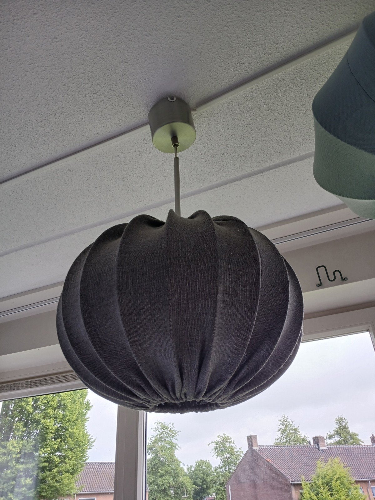 Hanglamp antraciet zgan, Ophalen of Verzenden, Zo goed als nieuw