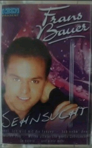 Gezocht Frans Bauer Cassettebandje Sehnsucht, Ophalen of Verzenden, Zo goed als nieuw, Overige genres, 1 bandje