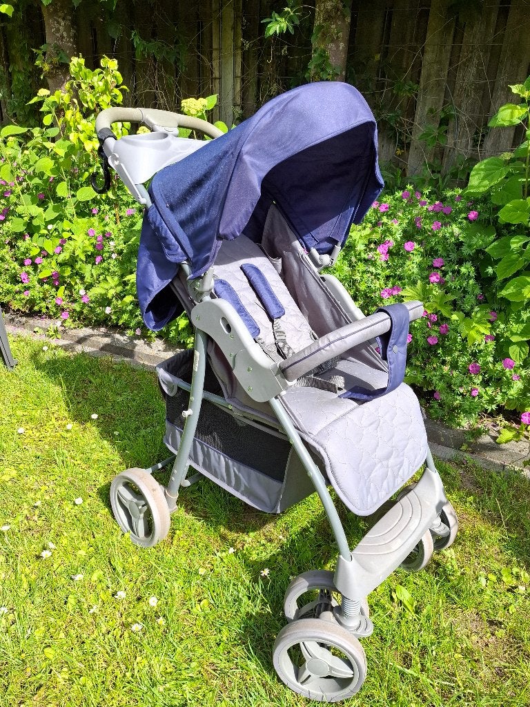 Kinderwagen 4Baby SUPERHANDIG IN GEBRUIK, Kinderen en Baby's, Buggy's, Ophalen, Gebruikt, Overige merken, Verstelbare rugleuning