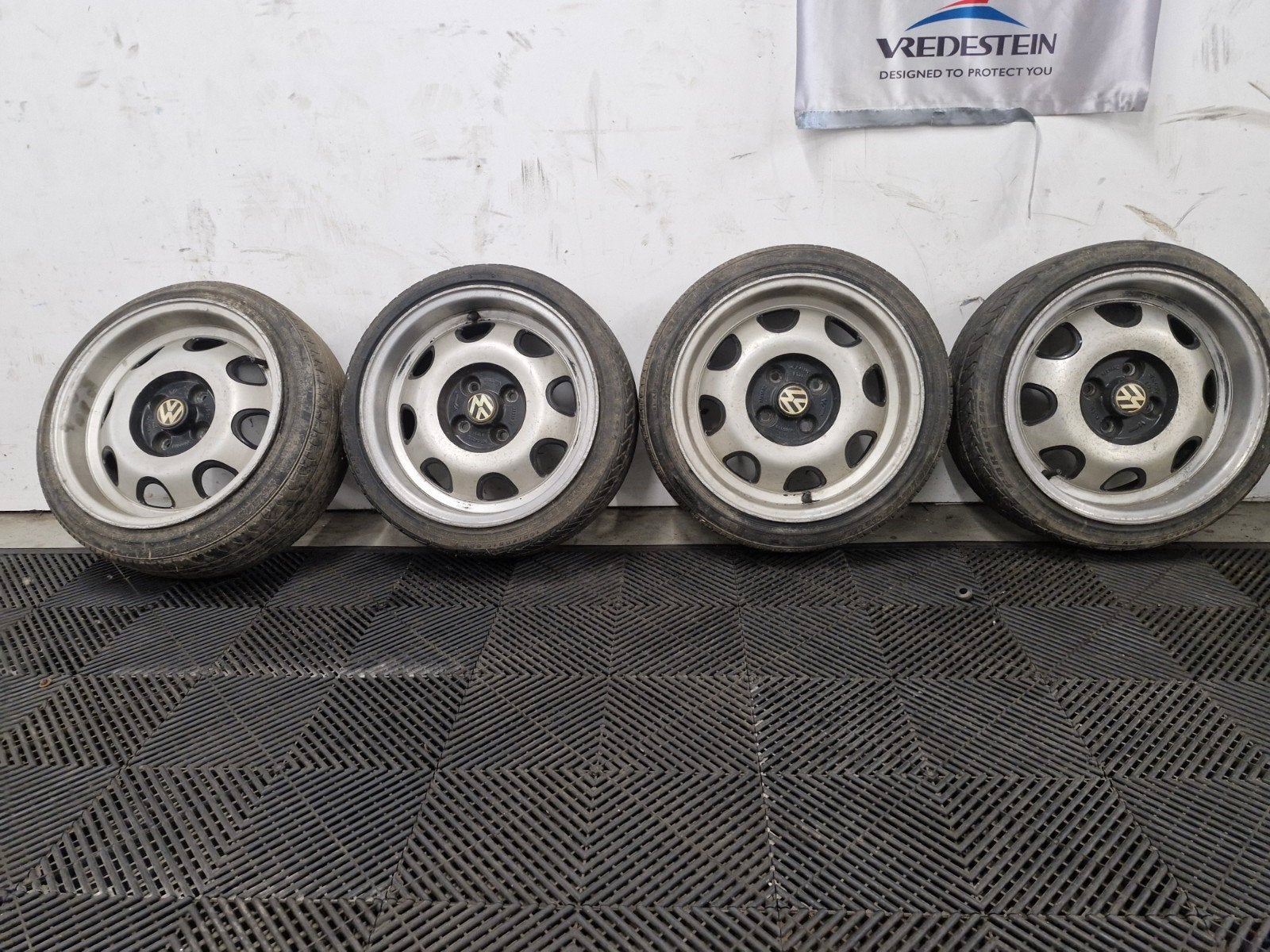Aluminium velgen voor Golf type 2, Gebruikt, Velg(en), Ophalen of Verzenden, Personenwagen